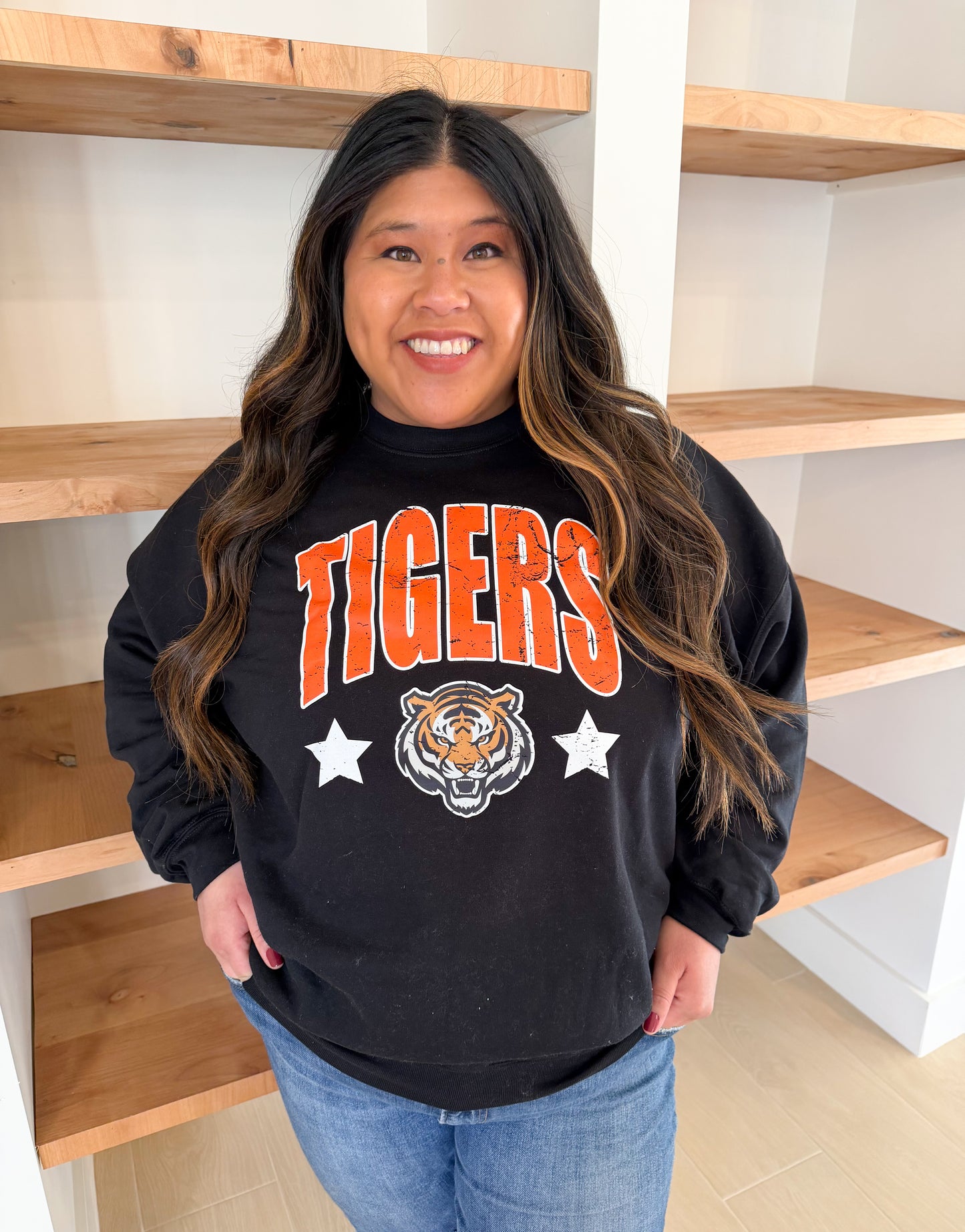 Tigers Star Sweatshirt