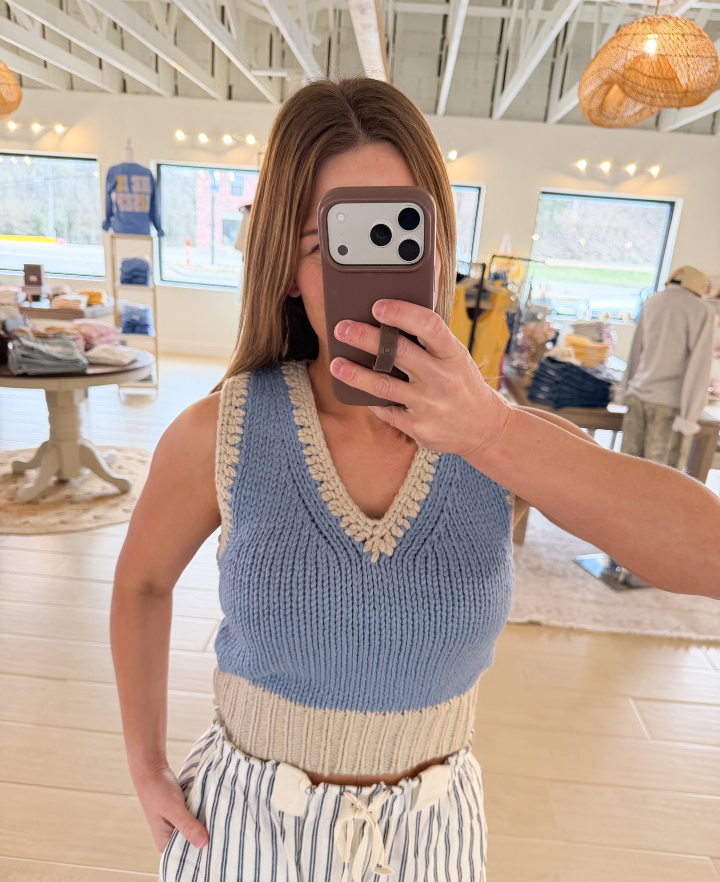 Sail Away Sweater Vest