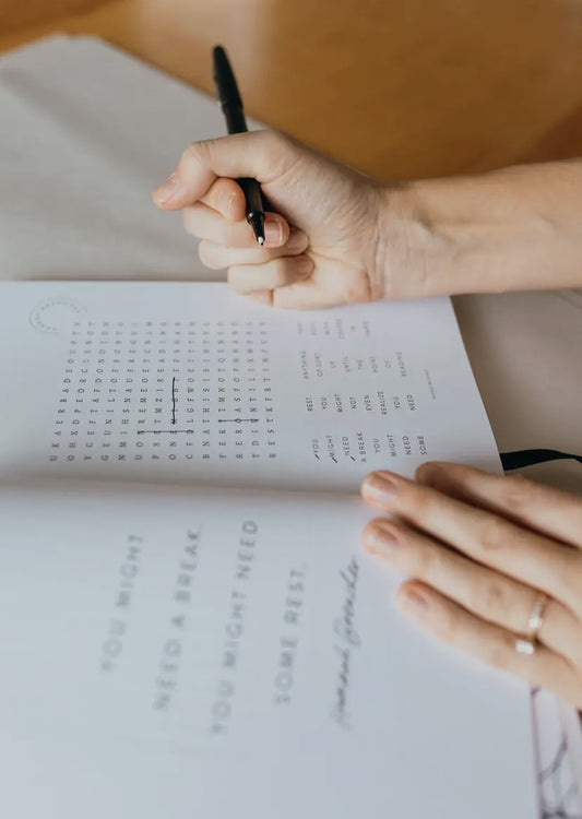 The Wordsearch Book, Becoming