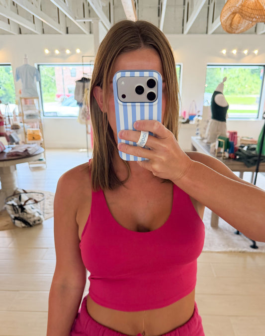 Venice Cloud Active Tank, Plum Pink