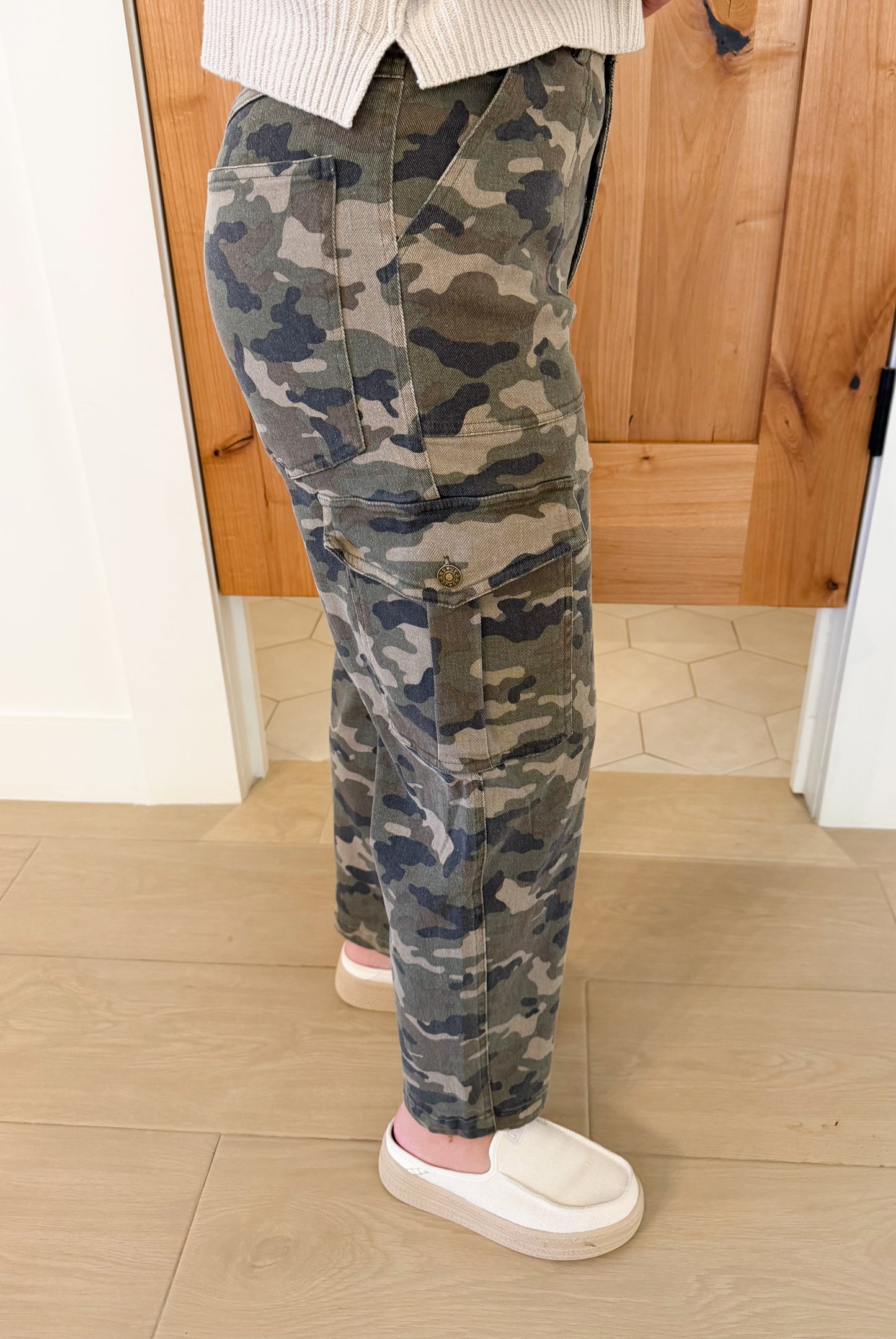 Camo Utility Cargo Pants
