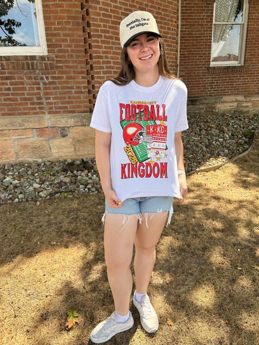 2025 Retro Kansas City Football Kingdom Tickets Tee