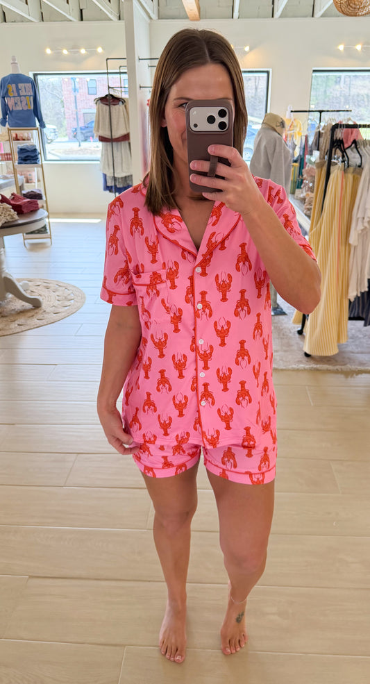 Lobster Pajama Set