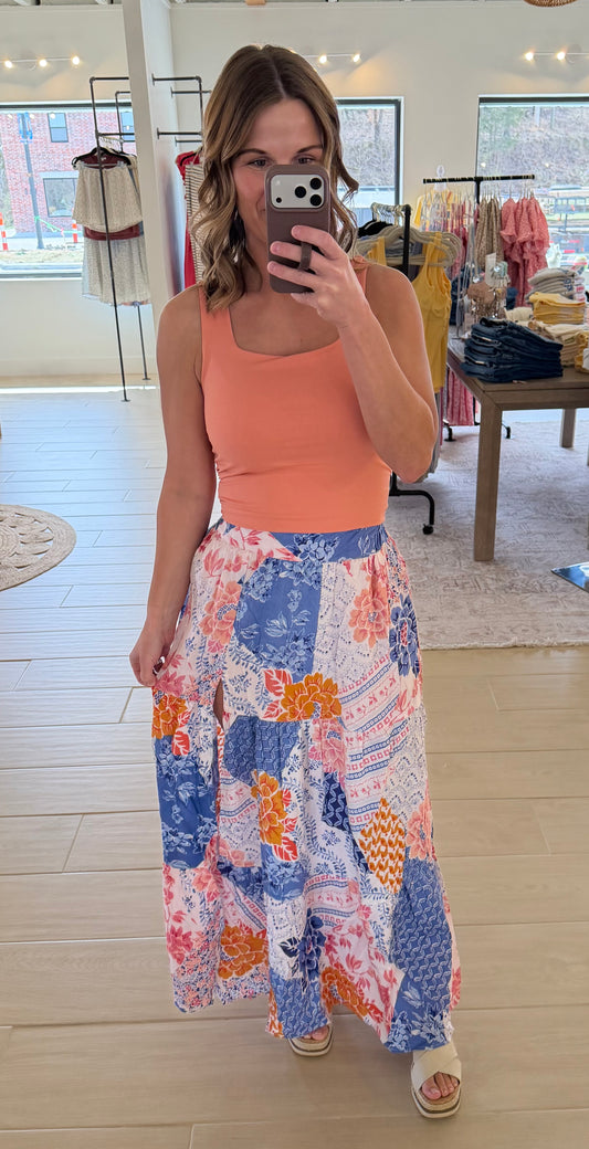 Summer Patchwork Skirt