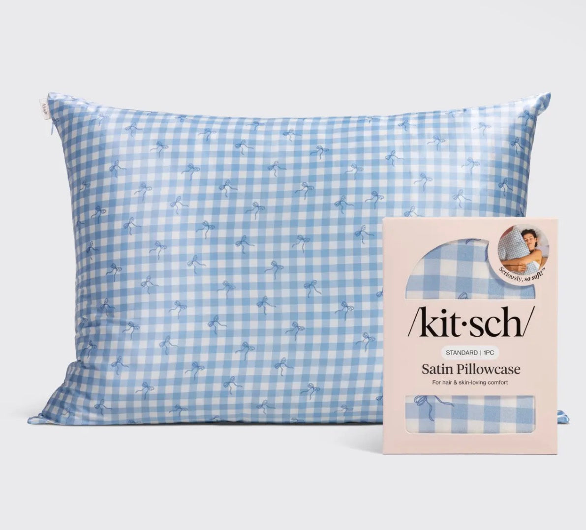 KITSCH Standard Satin Pillowcase