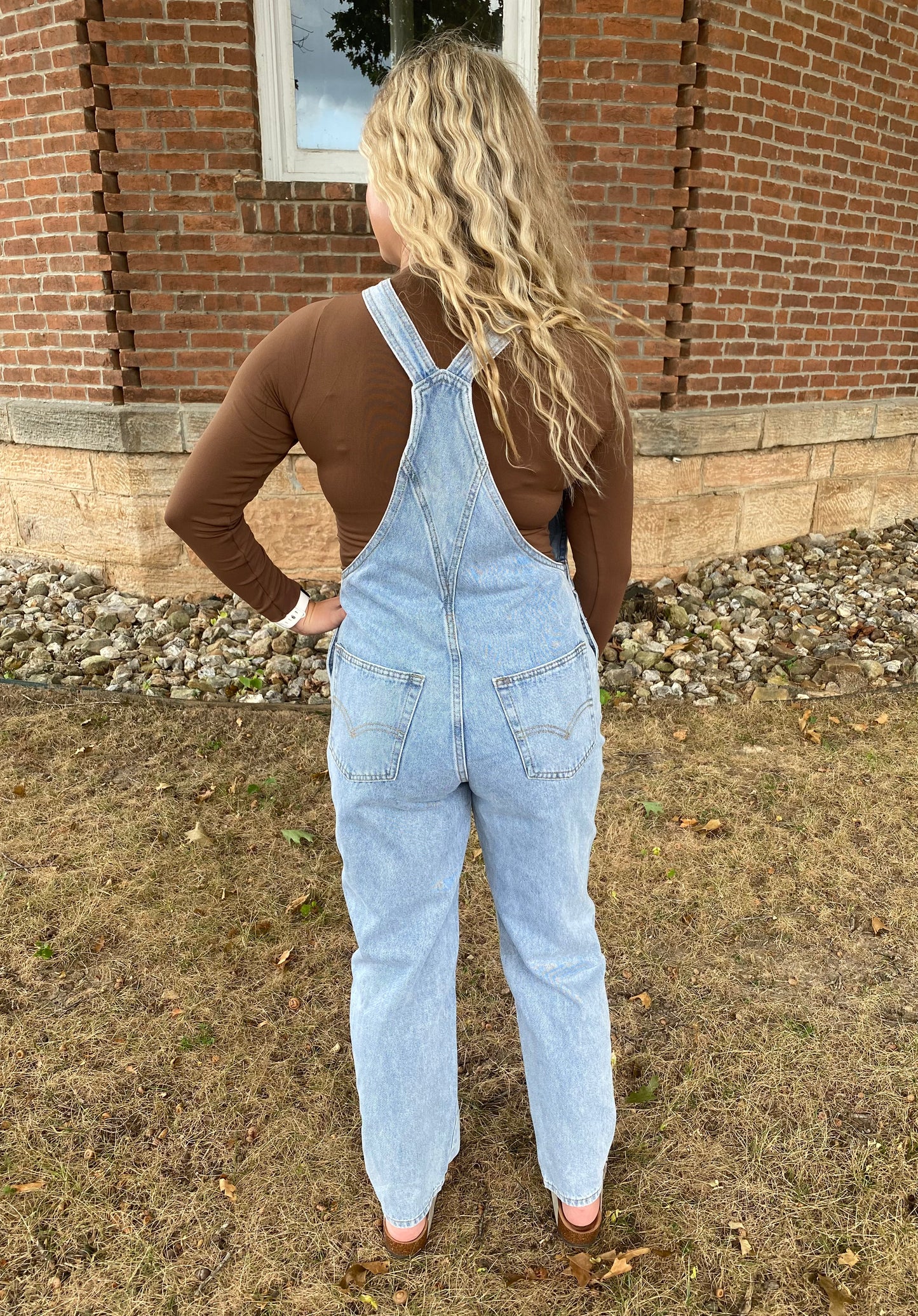 Denim Overalls
