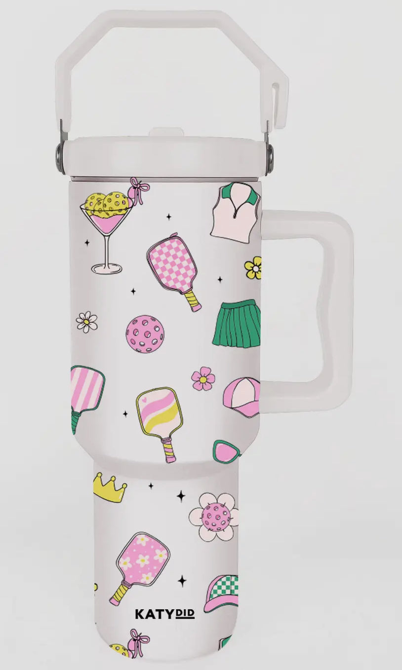 Pickleball 38oz Tumbler