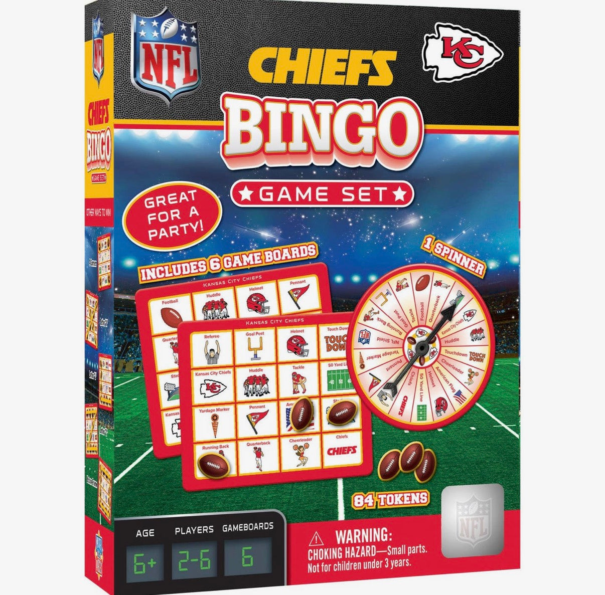 KC Chiefs Bingo Game