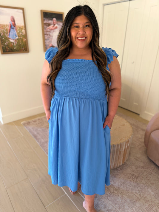 The Riverside Sky Dress