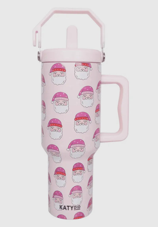Santa Light Pink Tumbler
