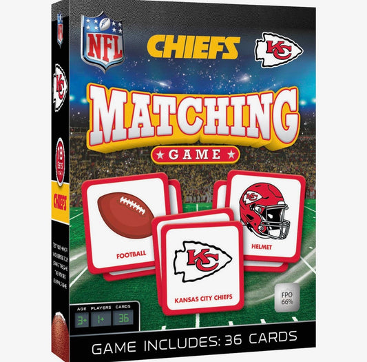 KC Chiefs Matching Game