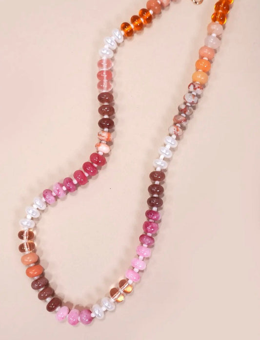 Pink Sunset Necklace