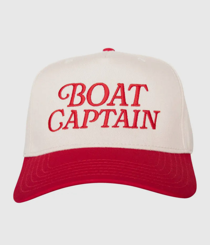 Boat Captain Trucker Hat