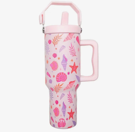 Beach Seashells Tumbler