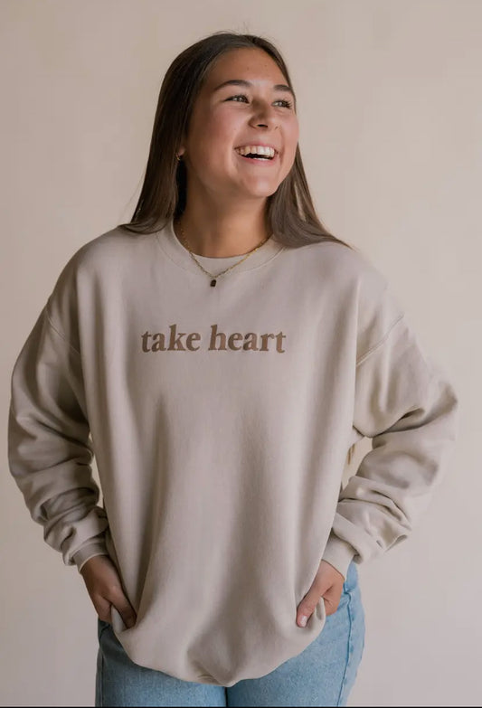 Take Heart Sweatshirt