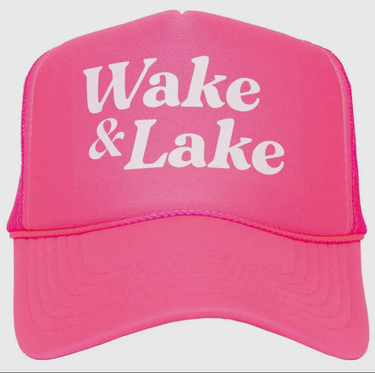 Wake & Lake Trucker Hat