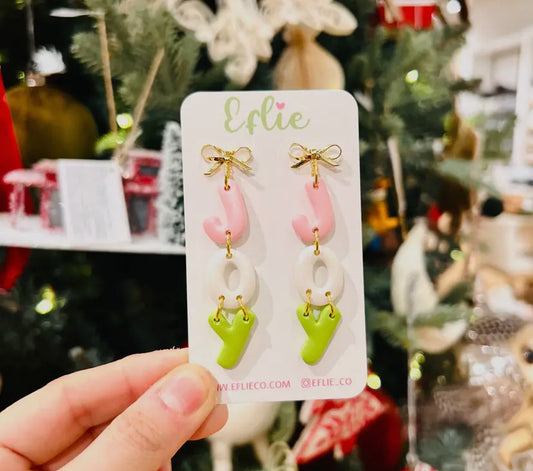 Joy Clay Dangle Earrings