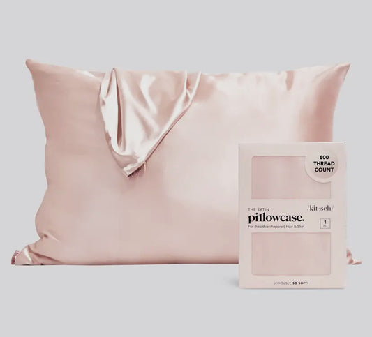 KITSCH Standard Satin Pillowcase