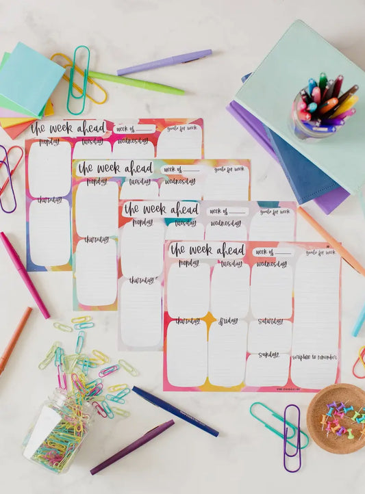 Weekly Planner Notepad
