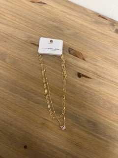 Golden Charm Necklace