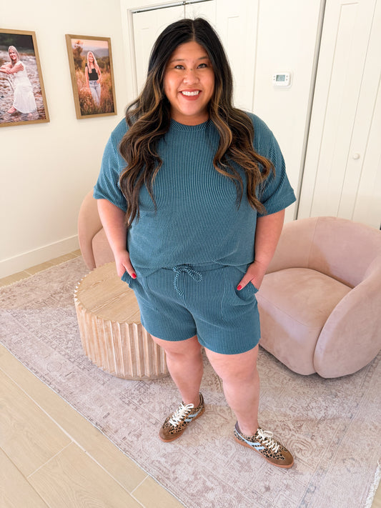 Better Days Set Plus, Teal