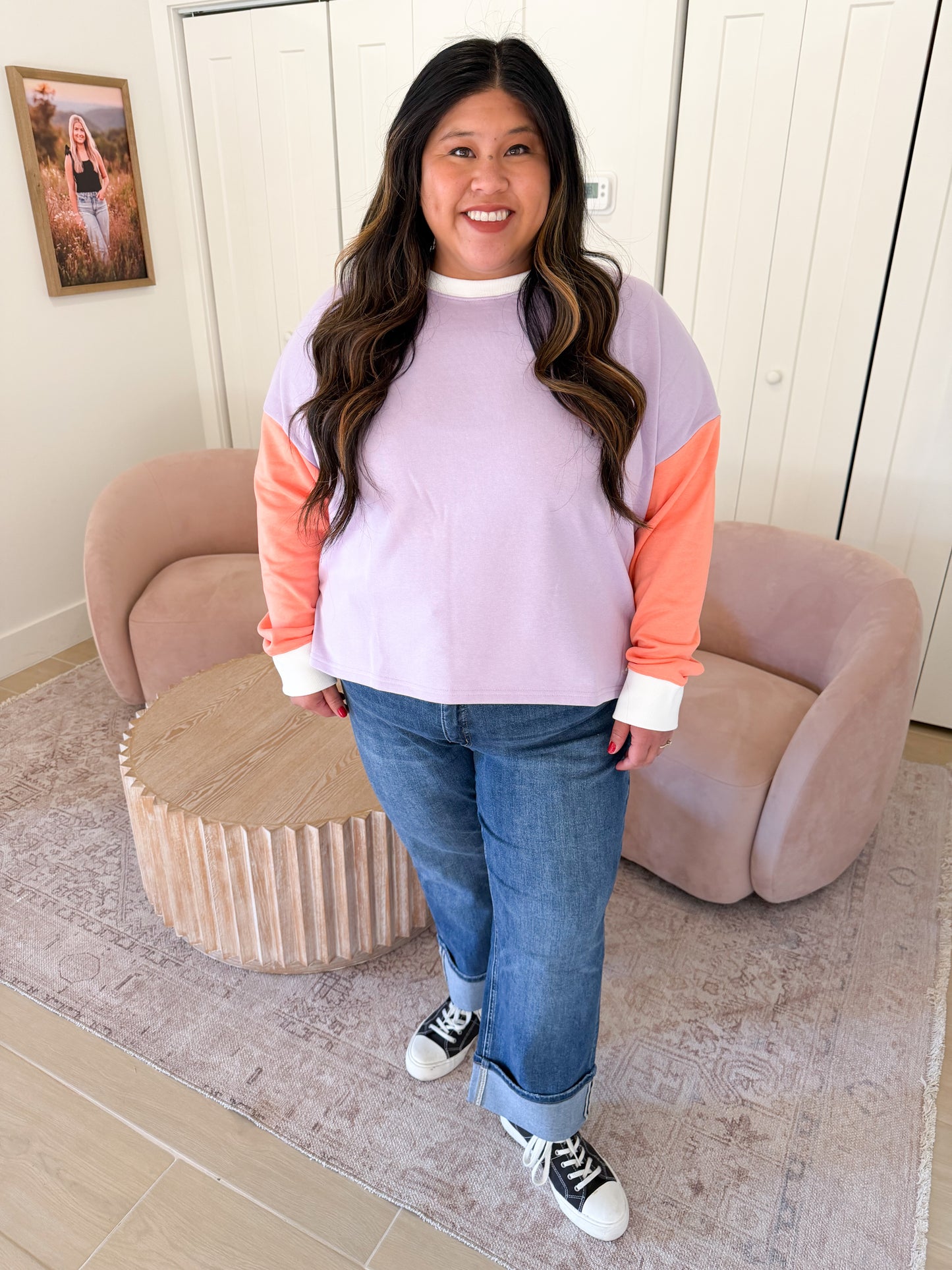 Day Off Pullover, Cotton Candy