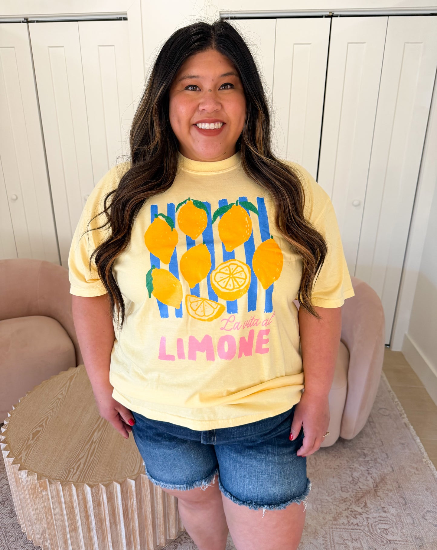 Zenana Plus Mid Rise Raw Frayed Hem Denim Shorts, Dark