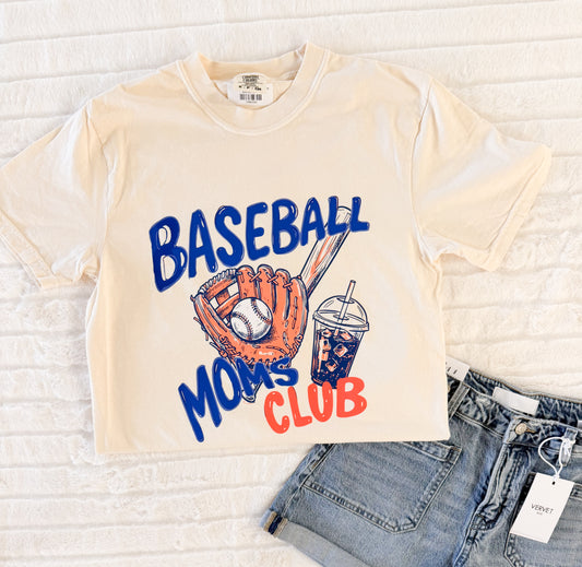 Baseball Moms Club Tee