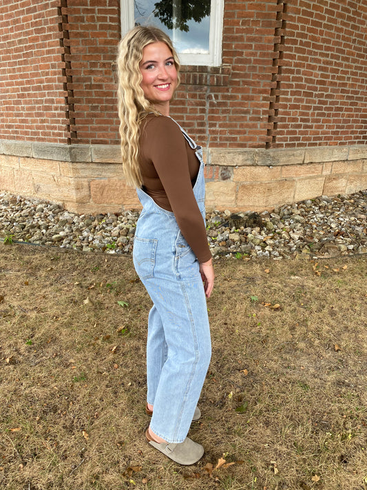 Denim Overalls