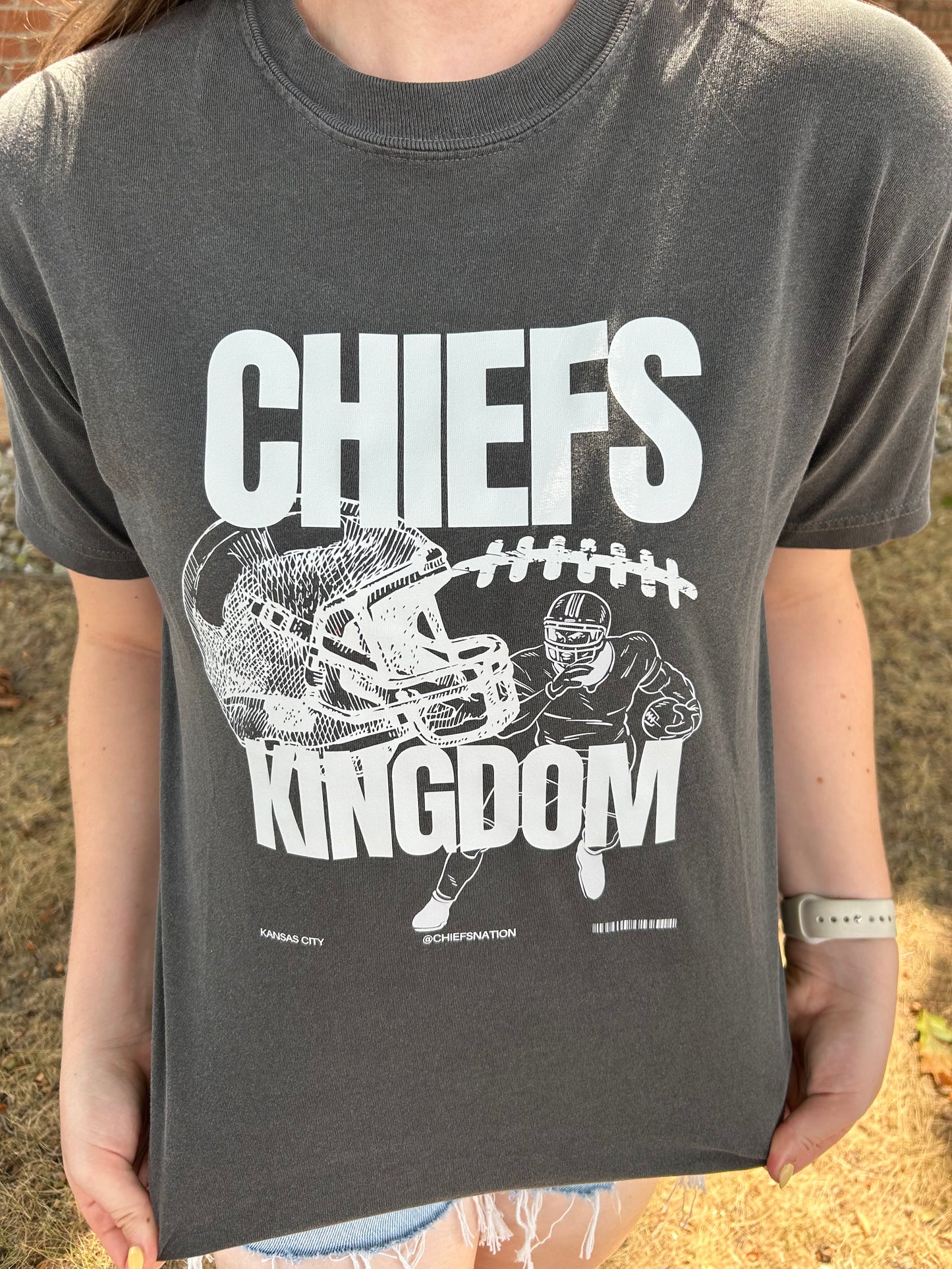 Chiefs Kingdom Old School Tee