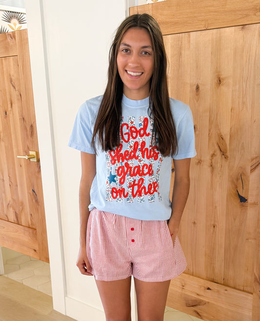 God She His Grace On Thee Tee