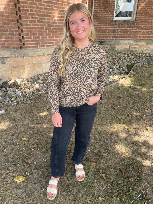 Leopard Luxe Sweater