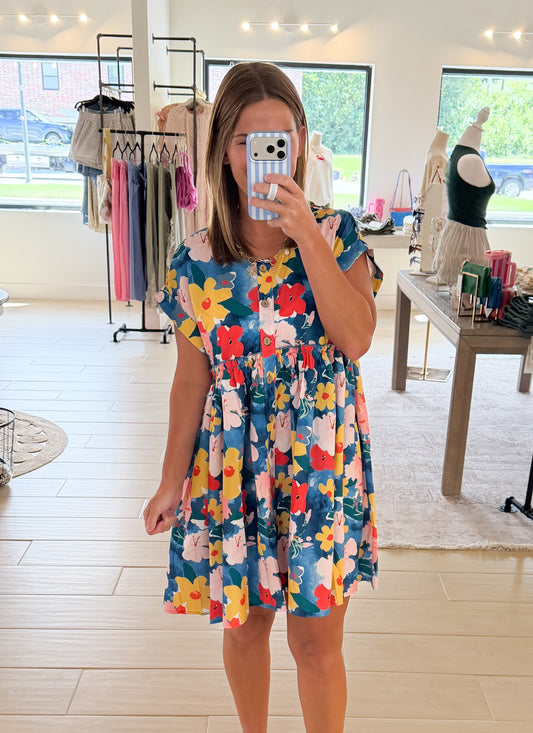 Midnight Garden Dress