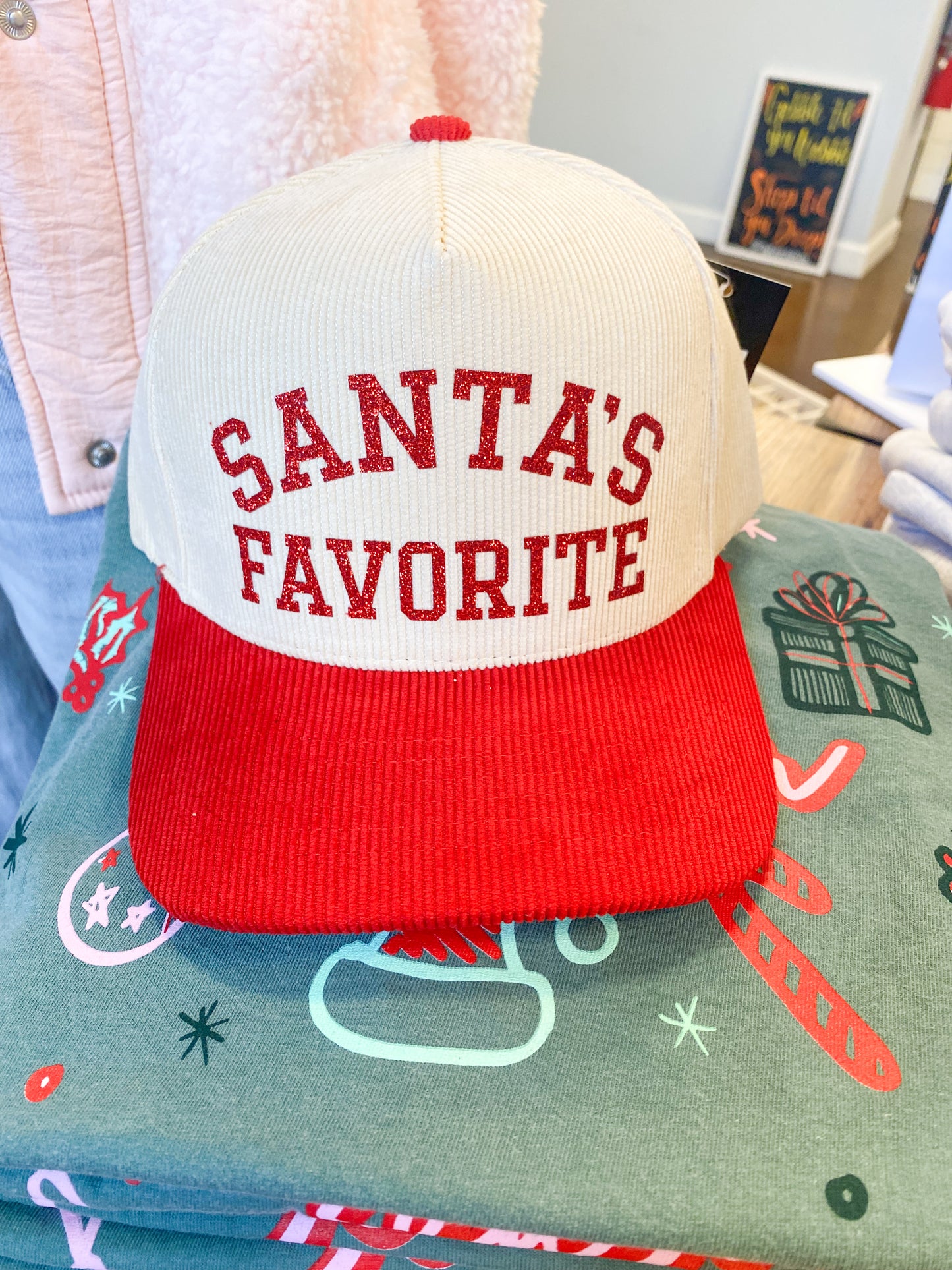 Santa’s Favorite Corduroy Hat