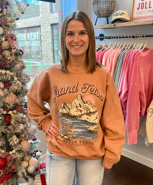 Grand Teton Oversized Sweatshirt