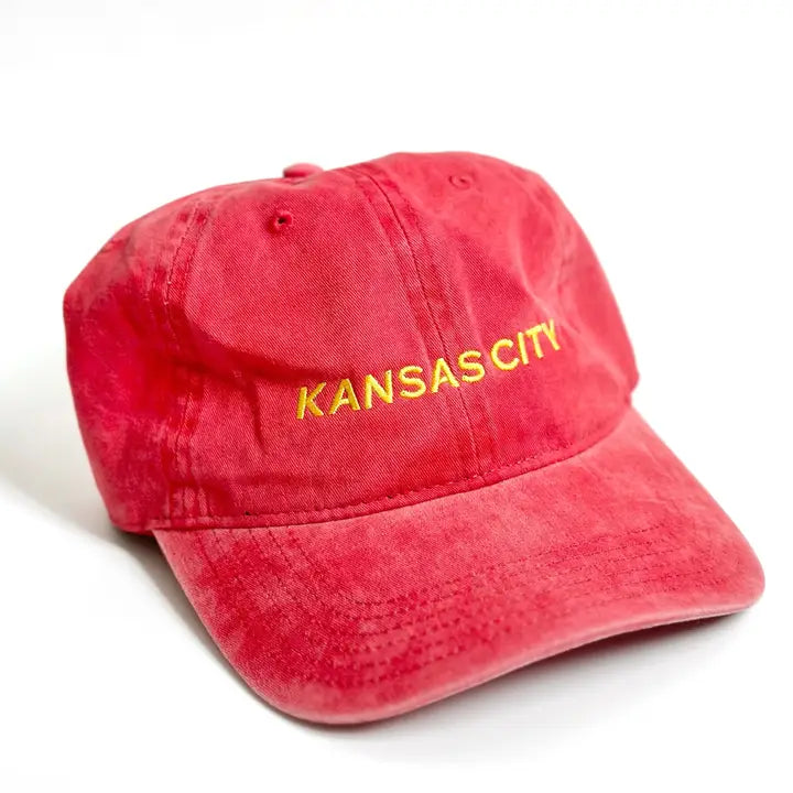 Kansas City Red Embroidered Hat