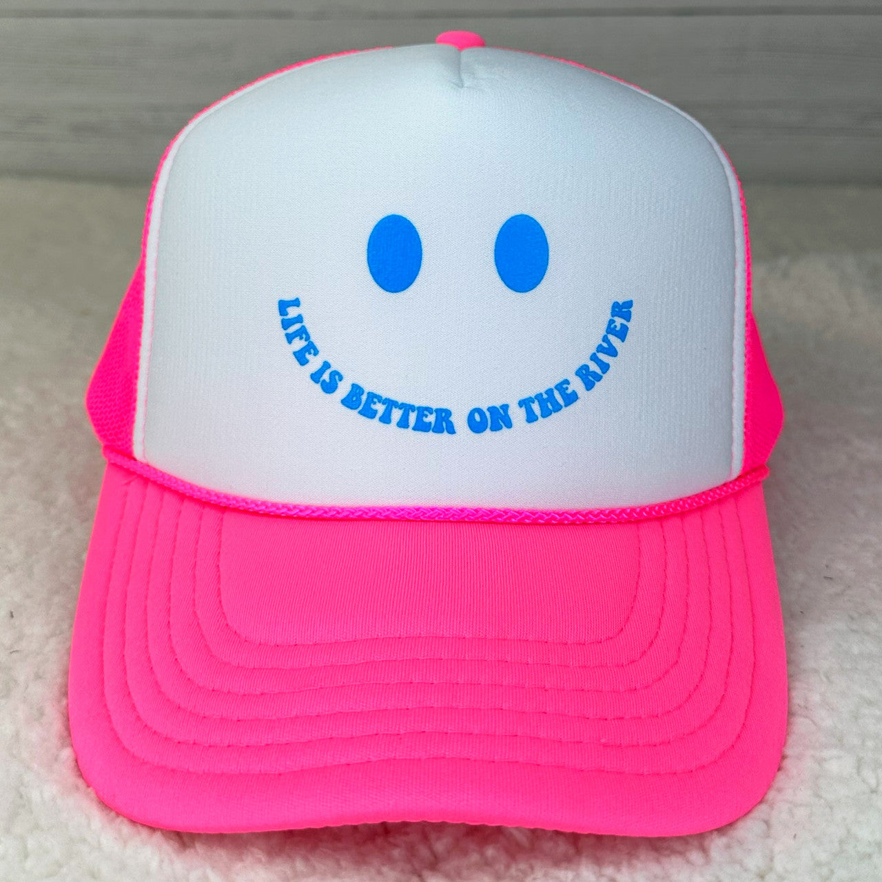 Life Is Better On the River Trucker Hat