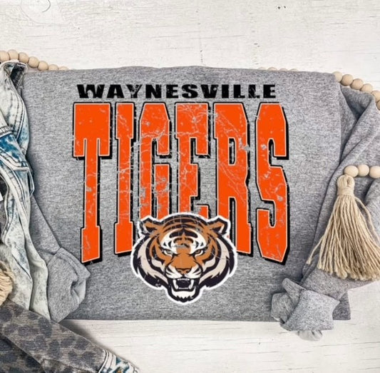 Waynesville Tigers Crewneck Sweatshirt