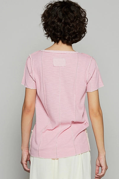 Pastel Serenity Top, Pink