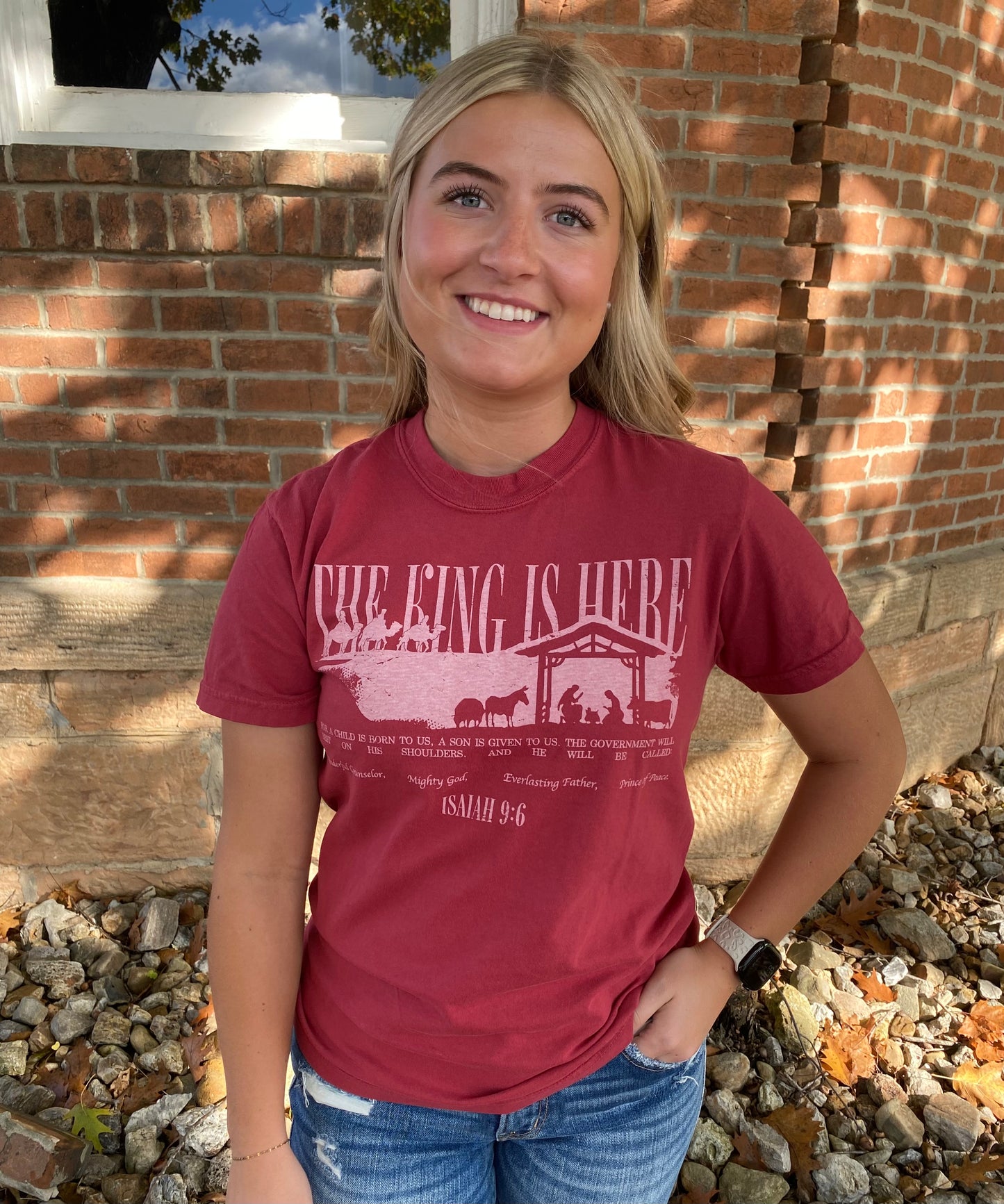 The King is Here Graphic