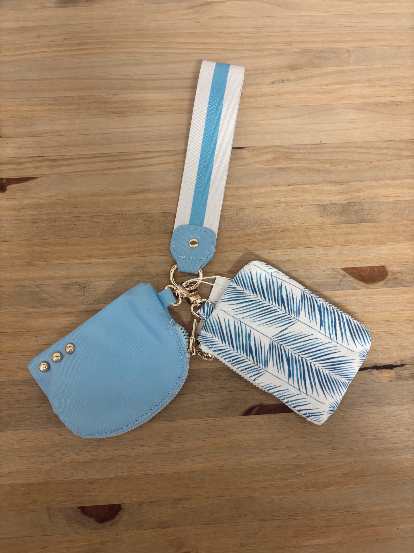 Summer Spritz Dual Pouch Wristlet