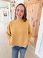 Tie-Back Sweater, Marigold