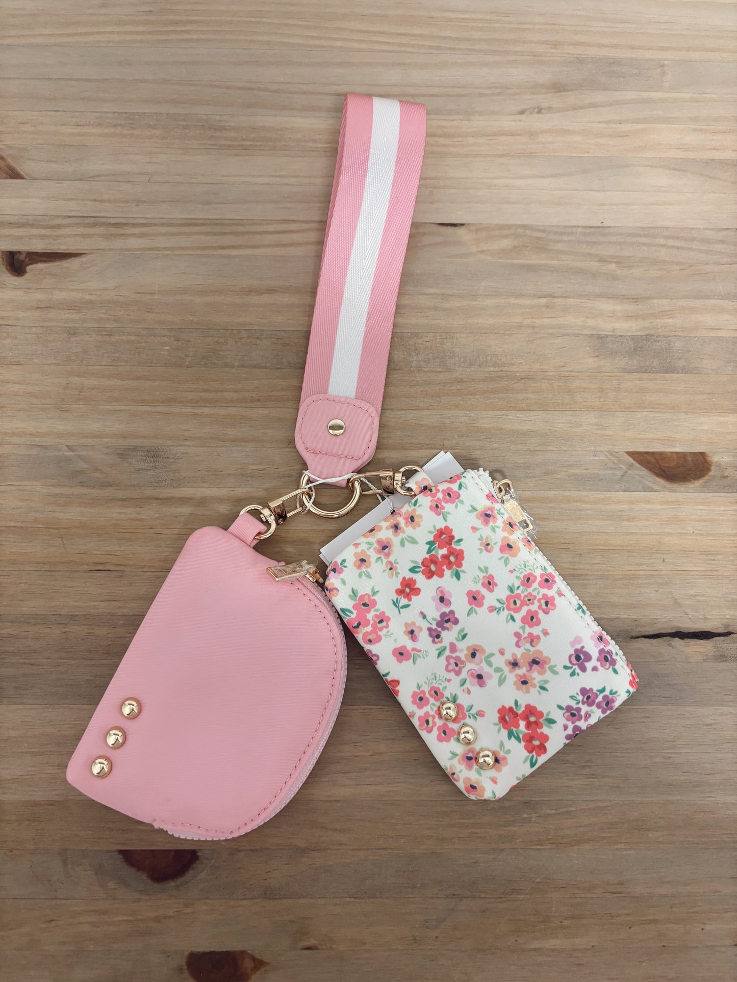 Summer Spritz Dual Pouch Wristlet