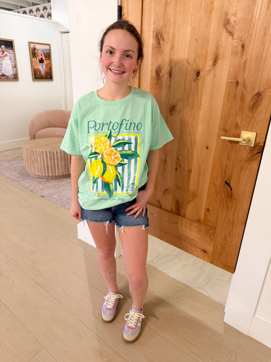 Portofino Lemons Tee