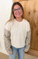 Leopard Print Thermal Sleeve Top