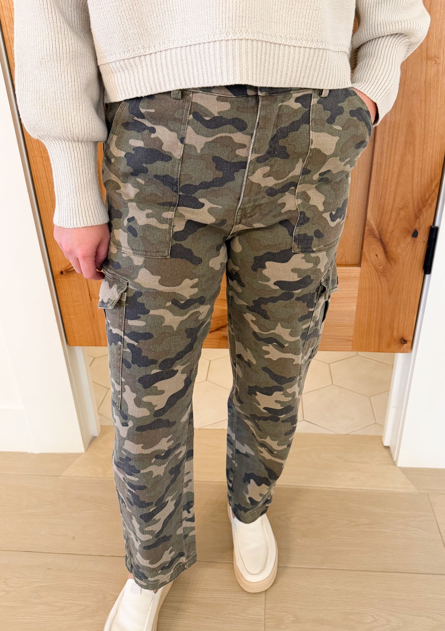 Camo Utility Cargo Pants