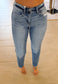 Vervet High Rise Tapered Straight Jeans