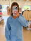 Malibu Air Cotton Hoodie, Denim Drift