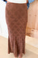 Cinnamon Lace Maxi Skirt