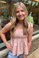 Rosewater Ruffle Top